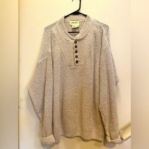 Eddie Bauer Mens Heavy Knit Sweater